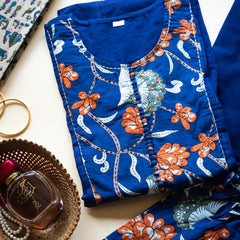 Ajarakh print Suit Set