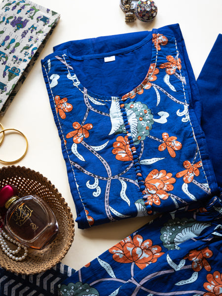 Ajarakh print Suit Set