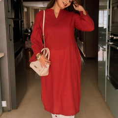 Rust & Romance: Effortless Ethnic Elegance