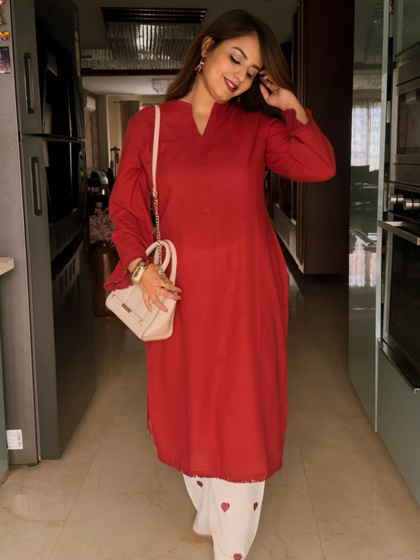 Rust & Romance: Effortless Ethnic Elegance