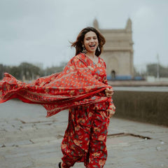 Floral Elegance Full-Sleeve Aliya Suit