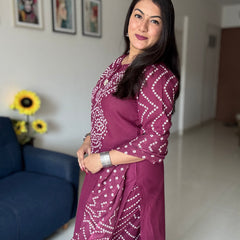Bandhage Cotton Suit Set