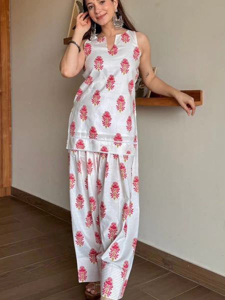 Phoolwari Farshi Salwar Set 🌸