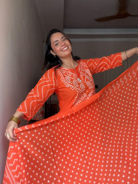 Bandhage Cotton Suit Set