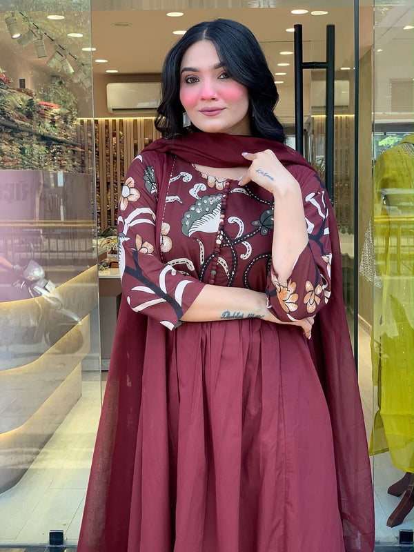 Ajarakh print Suit Set