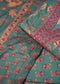 Rama Green Cotton Suit Piece with Phool Print