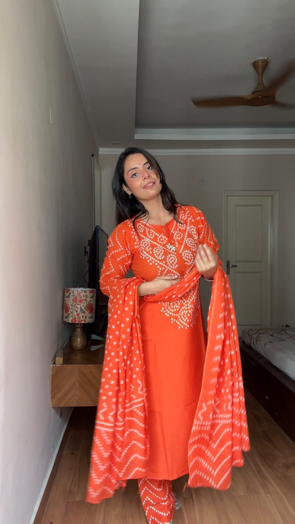 Bandhage Cotton Suit Set