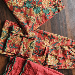 Printed Suit Set with Dupatta