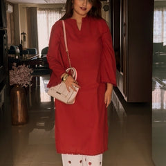 Rust & Romance: Effortless Ethnic Elegance