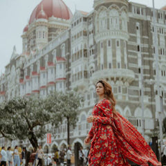 Floral Elegance Full-Sleeve Aliya Suit