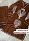 Chikankari Embroidered Kurta Set with Matching Pants