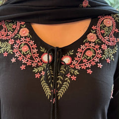 Noor – Floral Embroidered Kurta Dupatta Set