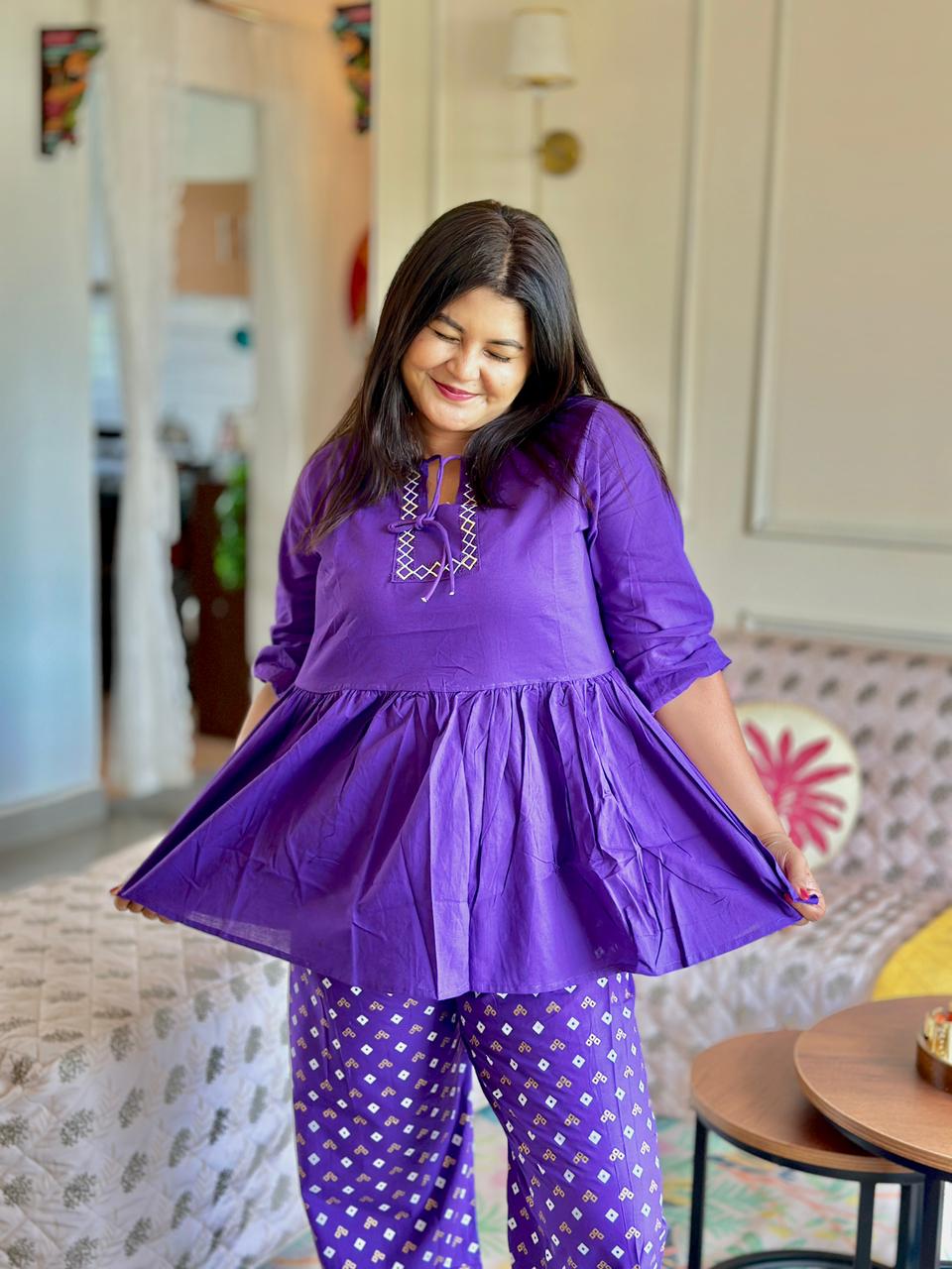 Peplum Co-ord Set