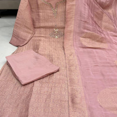 Mauve Nazakat – Woven Festive Kurta Set