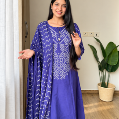 Bandhage Cotton Suit Set