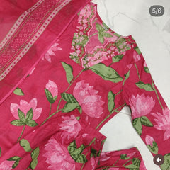 Kamal Ka Phool  Suit Set with Lace Detailing
