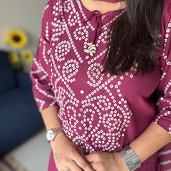 Bandhage Cotton Suit Set