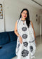 Nazakat Ivory Cotton Kurta Set | Handblock Print