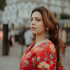 Floral Elegance Full-Sleeve Aliya Suit