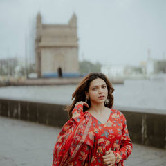 Floral Elegance Full-Sleeve Aliya Suit