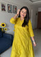 Chikankari Angarkha Style Co-ord Set